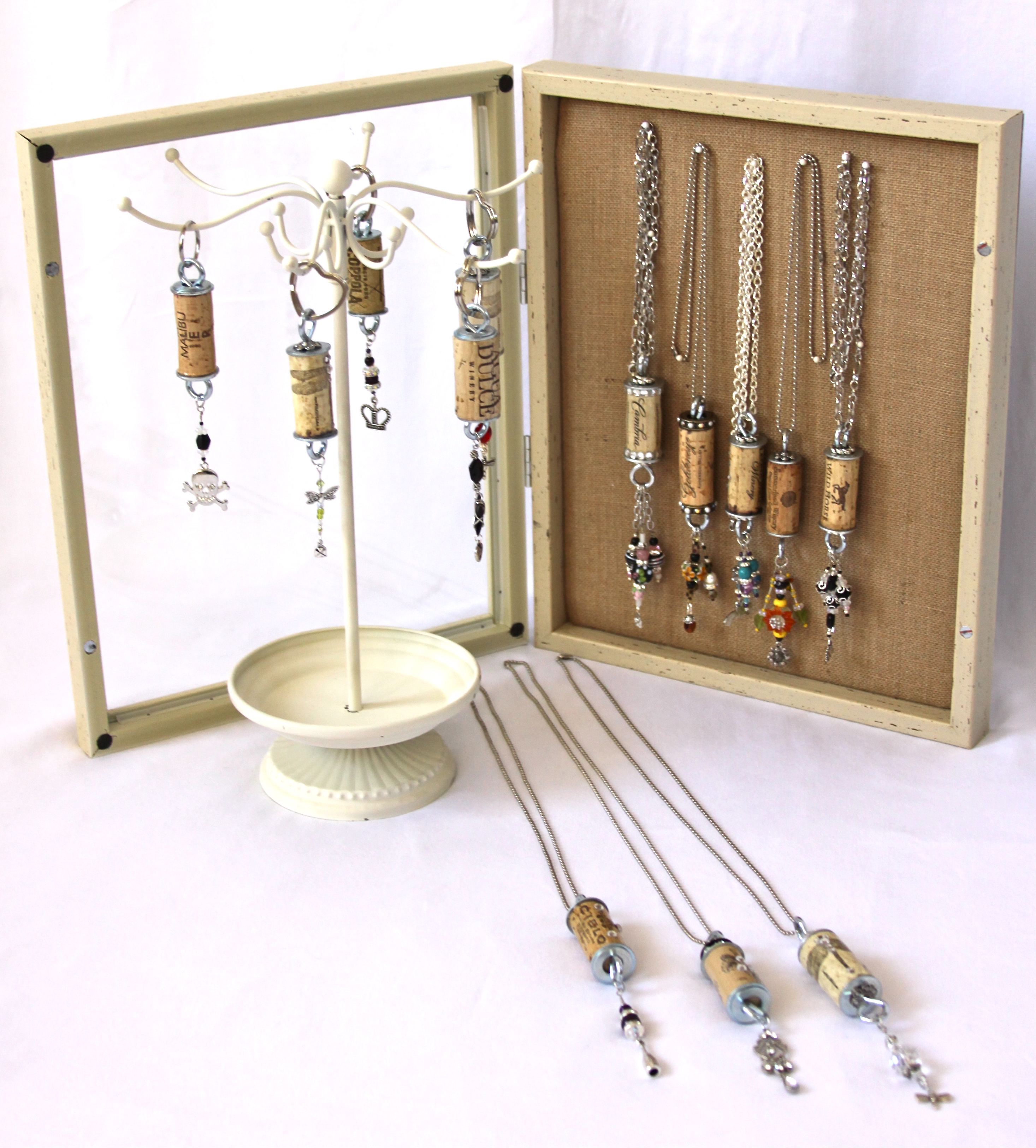 Kym necklaces and key chain